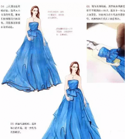 服装设计的线描技巧
