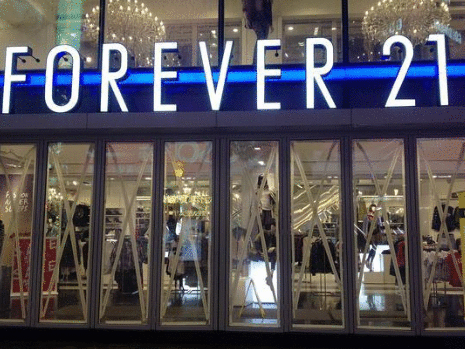 去年申请破产的服装零售商Forever 21被三巨头收购