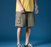 宽松直筒薄款休闲运动裤男士短裤夏季