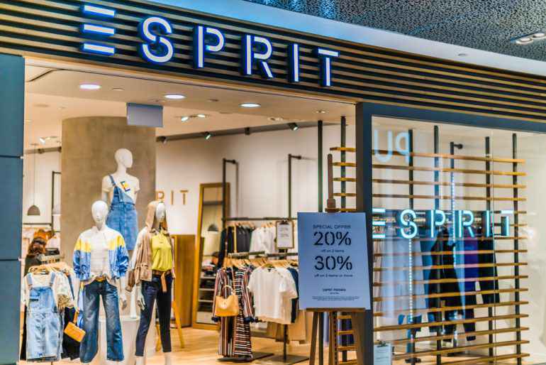 Esprit母公司全年亏损近40亿港元 此前已全面关闭亚洲店铺