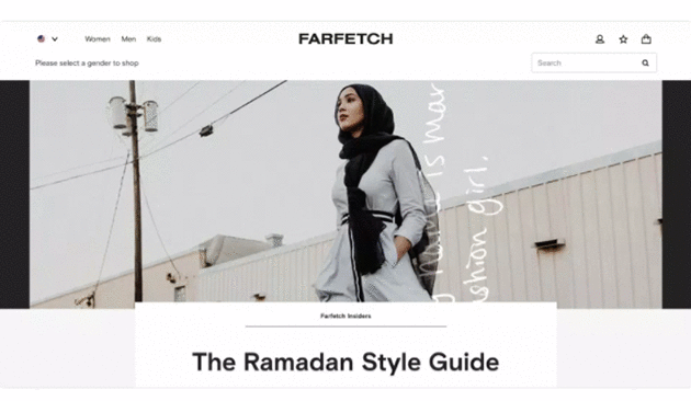 Farfetch将推出个性化虚拟试衣间