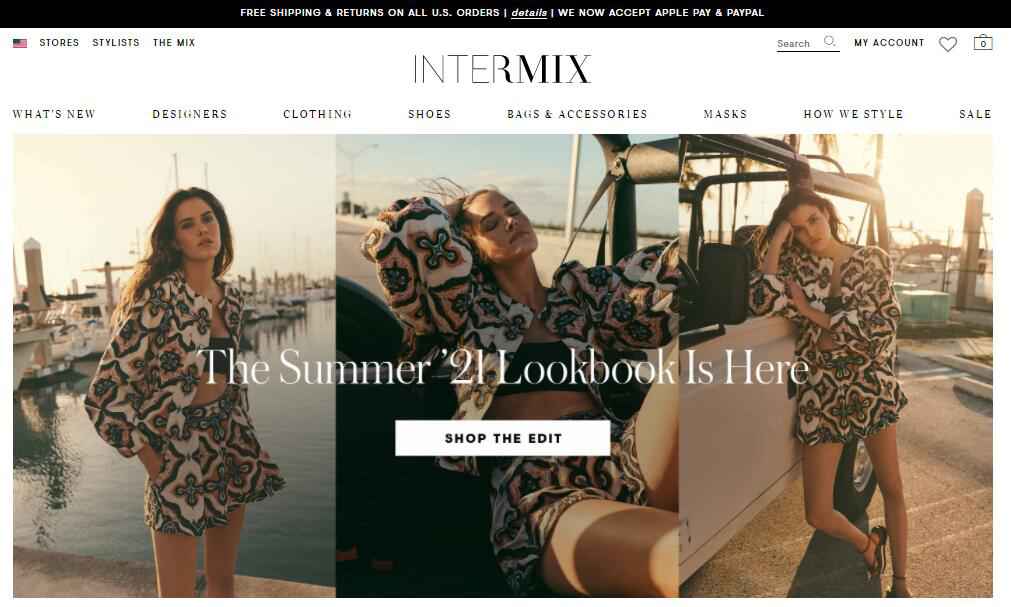 Gap集团再“卖子”，这次是高端服装品牌Intermix！